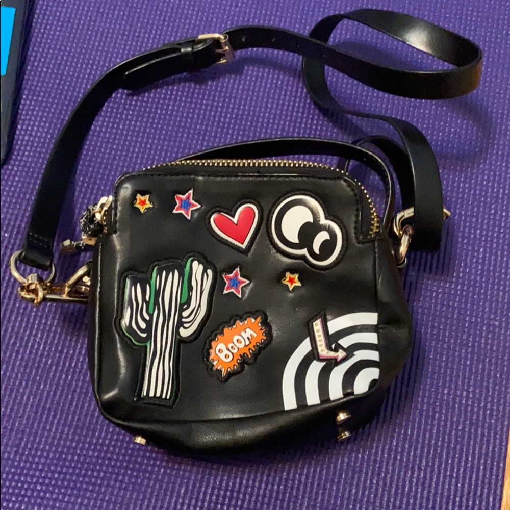 Vintage hip Black Shoulder bag